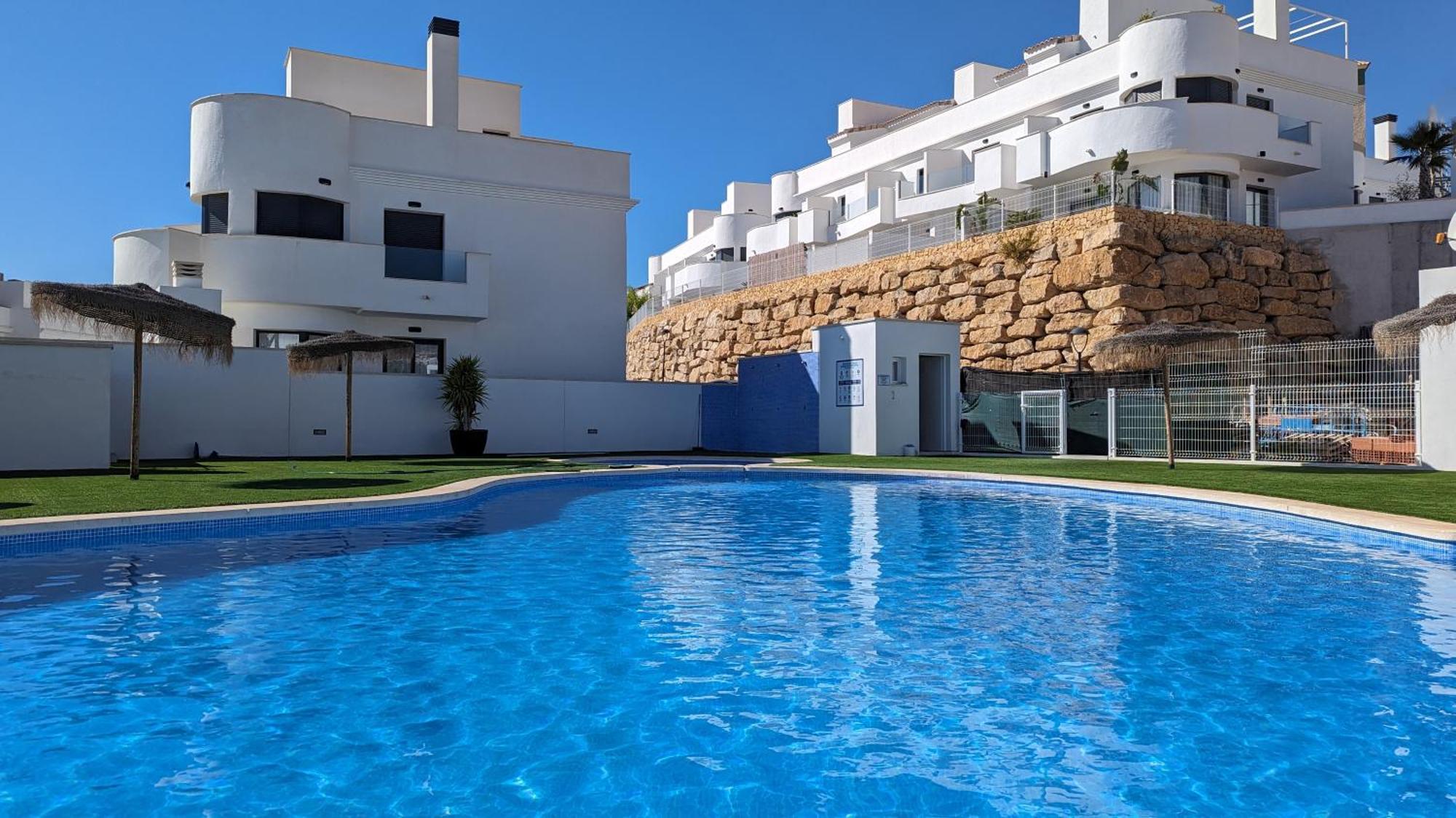 Вилла Panoramic Luxury Sea View House Финестрат Экстерьер фото